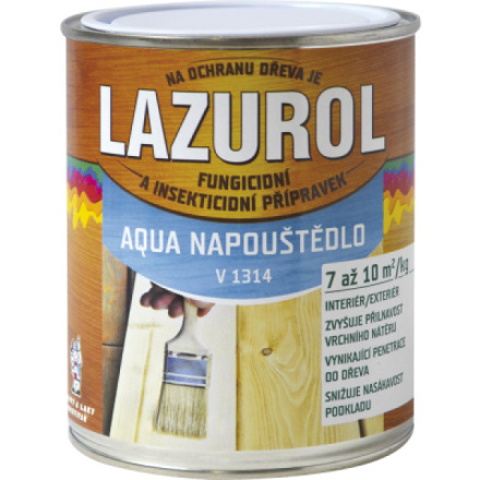 Lazurol Aqua napouštědlo V1314 prevence proti houbám a hmyzu bezbarvý, 700 g