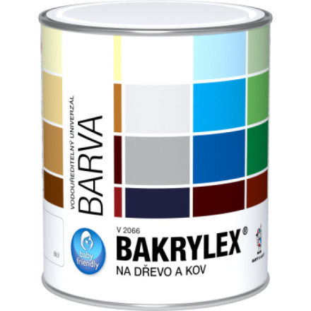 Bakrylex Univerzál mat V2066 barva na dřevo a kov 0220 středně hnědá, 700 g