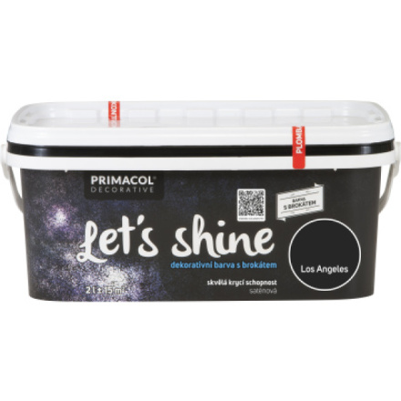 Primacol Decorative Lets Shine dekorativní barva s brokátem, Los Angeles, 2 l