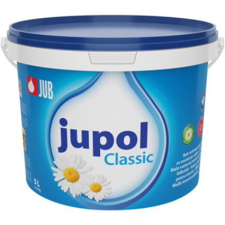 Jub Jupol Classic malířská barva, 5 l, 8,3 kg bílá