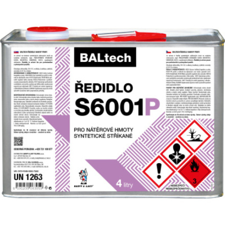 BALTECH ředidlo S6001P Profi, pouze na ŽL, 4 l