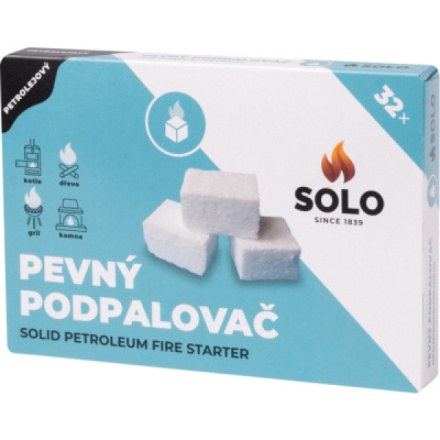 Solo petrolejový pevný podpalovač, 32 podpalů