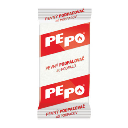 PE-PO pevný podpalovač, 40 podpalů