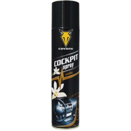 Coyote Cockpit sprej vanilka na čištění interiéru, 400 ml