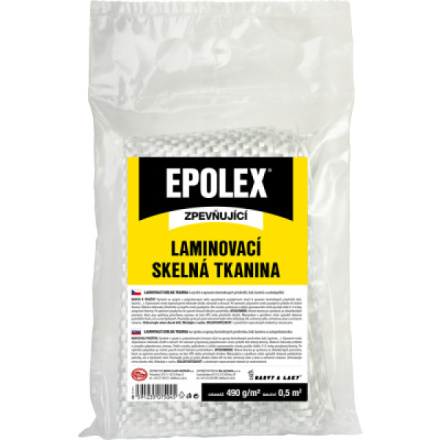 Epolex 490 g/m2, laminovací skelná tkanina, 0,5 m2
