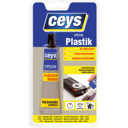Ceys Special Plastik lepidlo na tvrdé plasty, 30 ml
