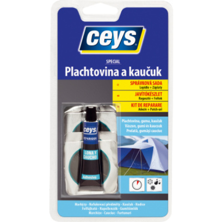 Ceys Special plachtovina a kaučuk, 4 záplaty, 7 ml