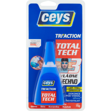 Ceys Tri Action univerzální lepidlo na všechny materiály, 75 g
