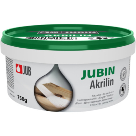 Jubin Akrilin disperzní akrylátový tmel na dřevo, smrk, 750 g