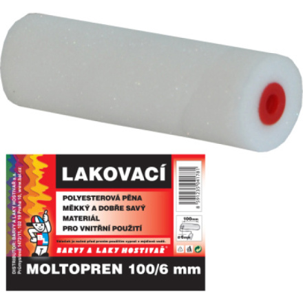 BARVY A LAKY HOSTIVAŘ Moltopren váleček na malování pro držák 6 mm, 100 mm