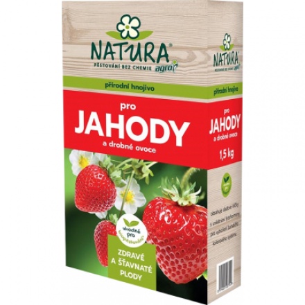 Agro Natura Jahody a drobné ovoce přírodní hnojivo, 1,5 kg