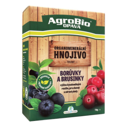 AgroBio Trumf borůvky a brusinky organické hnojivo, 1 kg