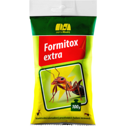 Formitox Extra insekticid k likvidaci mravenců, švábů, rybenek, much, sáček 100 g