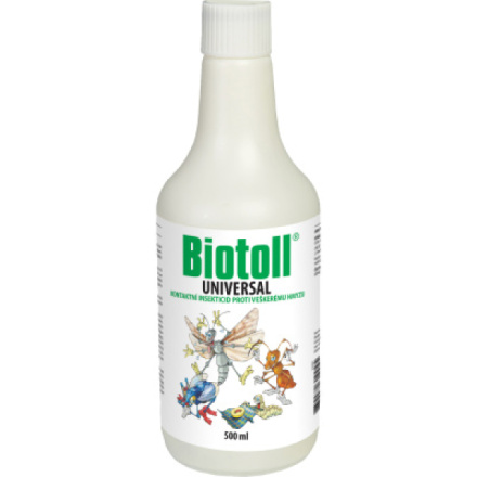 Biotoll univerzální insekticid proti hmyzu, náhradní náplň, 500 ml