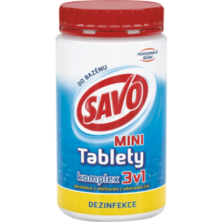 Savo bazén Mini Komplex 3v1 dezinfekce vody, 0,8 kg