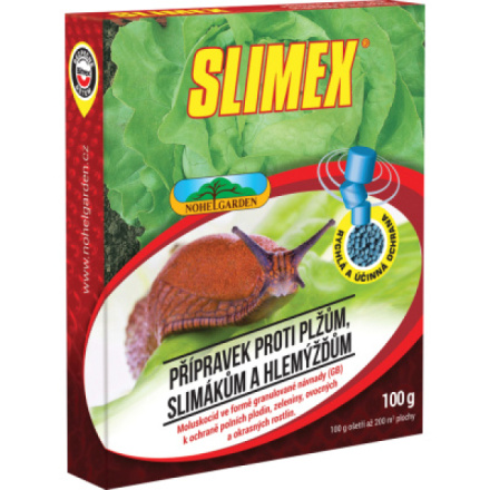 Slimex proti slimákům, k ochraně polních plodin, zeleniny, ovoce proti slimákům, 100 g