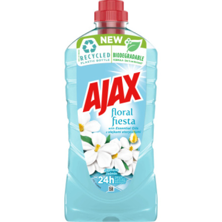 Ajax na podlahy a povrchy Floral Fiesta Jasmine univerzální čistící prostředek, 1 l
