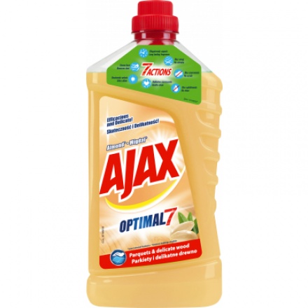 Ajax Optimal 7 Almond univerzální pro veškeré plochy v domácnosti, vůně mandlí, 1 l