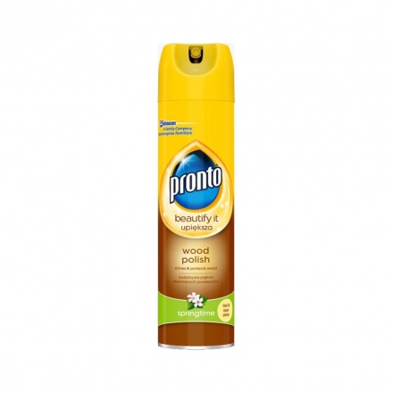 Pronto Wood 5v1 springtime sprej proti prachu na nábytek, 250 ml