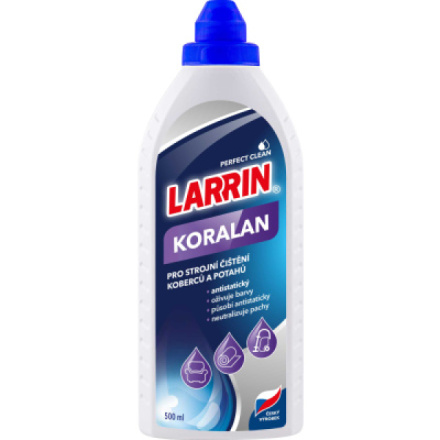 Larrin Koralan, pro strojní čištění koberců a potahů, 500 ml