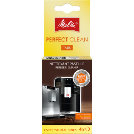 Melitta Perfect Clean Espresso Čistící tablety do kávovaru, 4 × 1,8 g
