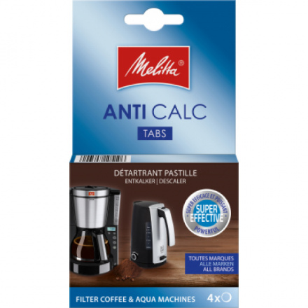 Melitta Anti Calc odvápňovač pro kávovary a varné konvice, 4 × 12 g