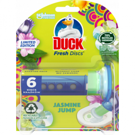 Duck Fresh Discs Jasmine Jump WC blok, 36 ml