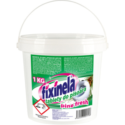 Fixinela WC tablety do pisoáru borovice, 1 kg