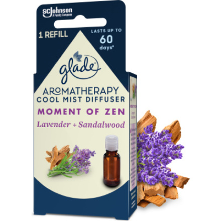 Glade Aromatherapy difuzér náplň Cool Mist Moment of Zen, 17,4 ml