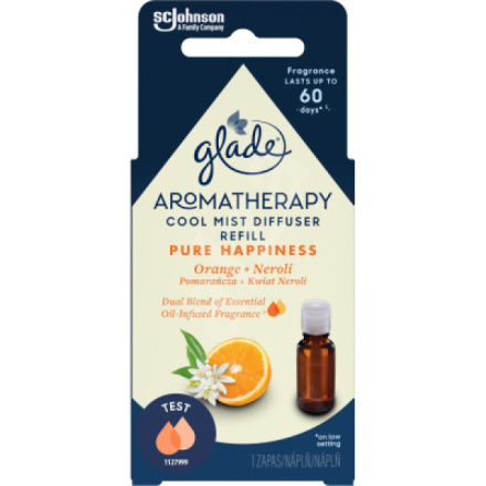 Glade Aromatherapy Cool Mist Diffuser Pure Happiness náplň do elektrického odpařovače, 17,4 ml