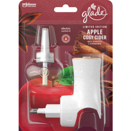 Glade Electric Apple Cosy Cider elektrický tekutý osvěžovač vzduchu, 20 ml