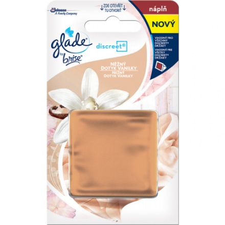 Glade Discreet Vanilka náhradní náplň, 8 g