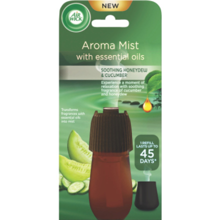 Air Wick náplň vaporizéru Aroma Mist melounu a okurky, 20 ml