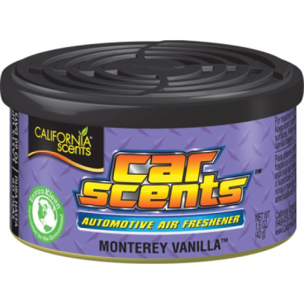 California Scents Monteray Vanilla  vůně do auta, 60 dní 42g