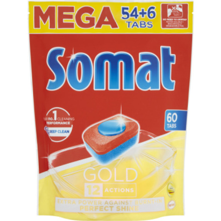 Somat tablety do myčky Gold, 60 ks