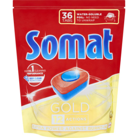Somat tablety do myčky Gold, 36 ks