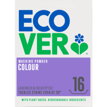 Ecover ekologický prací prášek na barevné prádlo levandule a eukalyptus, 16 praní, 1,2 kg