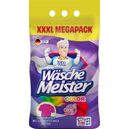 Wäsche Meister Color prací prášek, 140 praní, 10,5 kg
