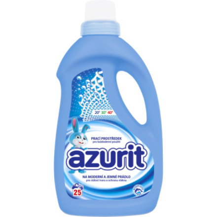 Azurit prací gel na moderní a jemné prádlo 25 praní, 1 l
