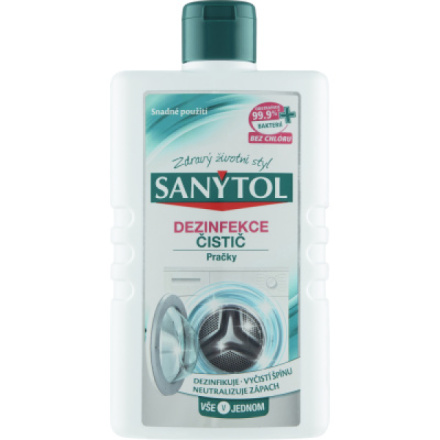 Sanytol dezinfekční čistič pračky, 250 ml