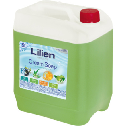 Lilien Aloe Vera tekuté mýdlo, náplň, 5 l