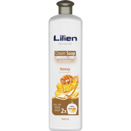 Lilien Honey tekuté mýdlo, náplň, 1 l