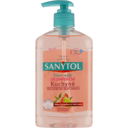 Sanytol dezinfekční mýdlo kuchyně, 250 ml