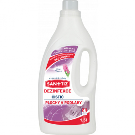 Sanitiz dezinfekce na plochy a podlahy, 1,5 l