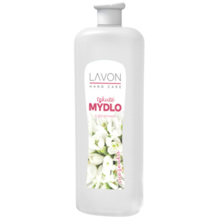 LAVON tekuté mýdlo Hand Care Sněženka, 1 l