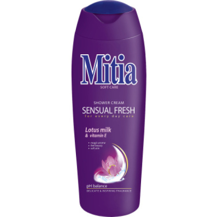 Mitia Soft Care Sensual Fresh sprchový krém, 400 ml
