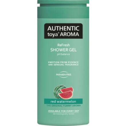 Authentic Toya Aroma sprchový gel červený meloun, 400 ml