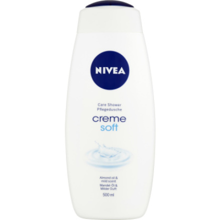Nivea Creme Soft pečující sprchový gel, 500 ml