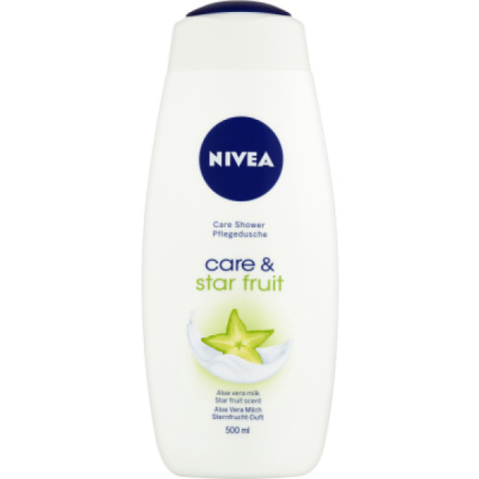 Nivea Care & Star Fruit sprchový gel, 500 ml