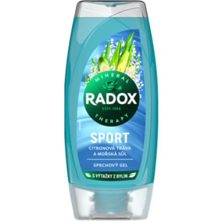 Radox sprchový gel Sport citronová tráva a mořská sůl, 250 ml